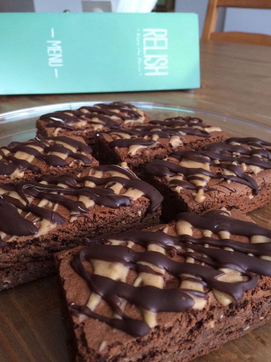 RelishBeeston's tweet photo. We've made an enormous batch of these today..... peanut butter brownies on the cake menu tomorrow! #homemade #ng9 https://t.co/qWDgE5NQjb