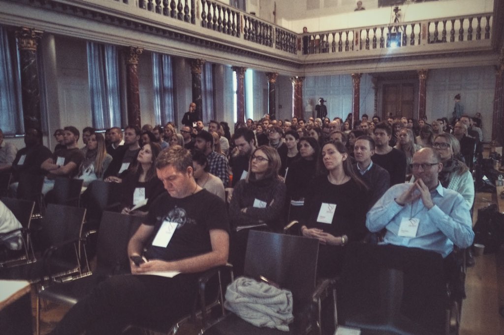yujinhan's tweet photo. Thanks for having us @cux2016 #ux2016 #uxconfcph Great time to share about @moodnotes with @missalanawood @ustwo https://t.co/hDwGovgV2W