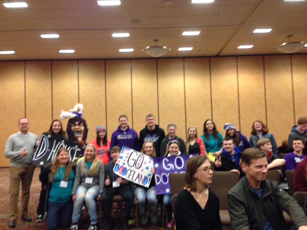 thompso77862803's tweet photo. Ready to cheer on our Academic Decathlon Team at the state competition! https://t.co/mOj8aflIhh