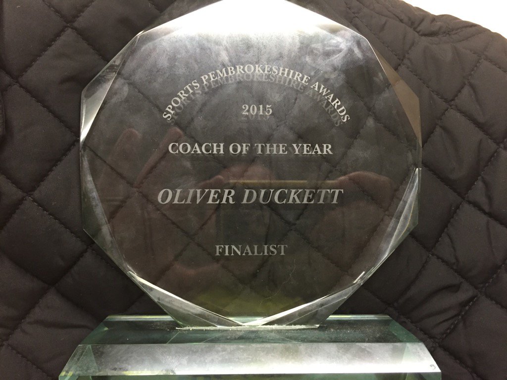 oliverduckett's tweet photo. #funfriday memories @sportpembs great celebration of sport success in the county #make2016yours #golfforall https://t.co/6DWOZdQ1qu