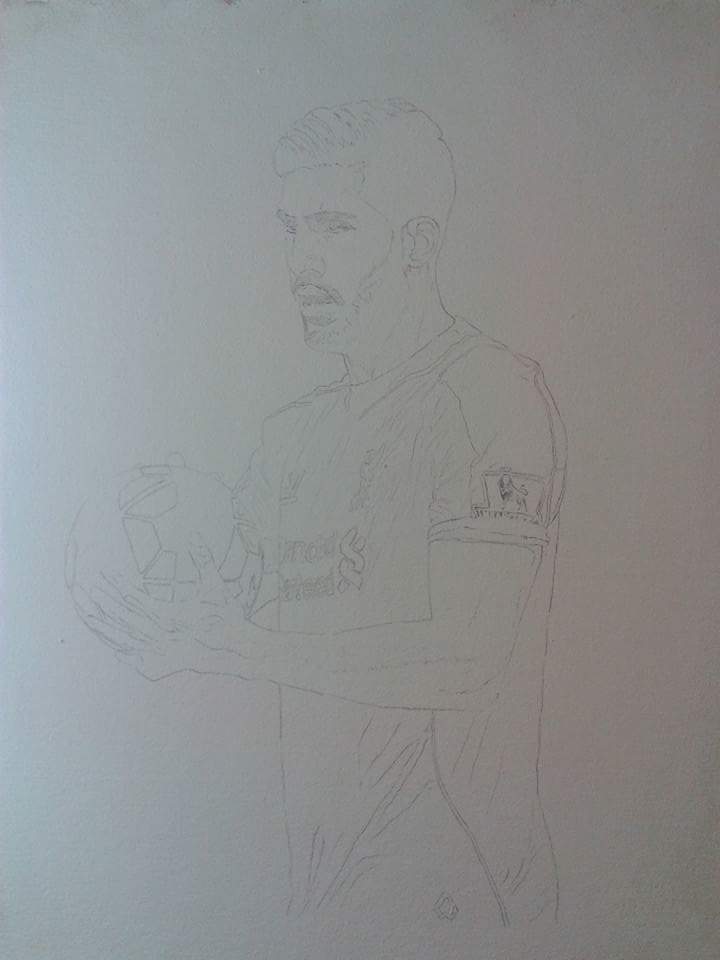 LFC_Paintings's tweet photo. Guess who? #WrokInProgress #LFCPaintings https://t.co/EBV2eshmGO