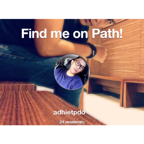 I've shared 24 memories with my friends on #Path - see them now at path.com! #thepersonalnetwork