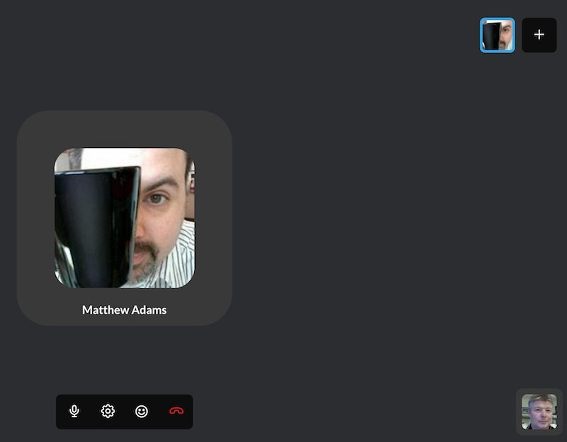 ssieg's tweet photo. my first @SlackHQ call w/@mtthwjdms was a success! 👏🏻 Audio was 👍🏻#UMTnT https://t.co/pxe28xBplX