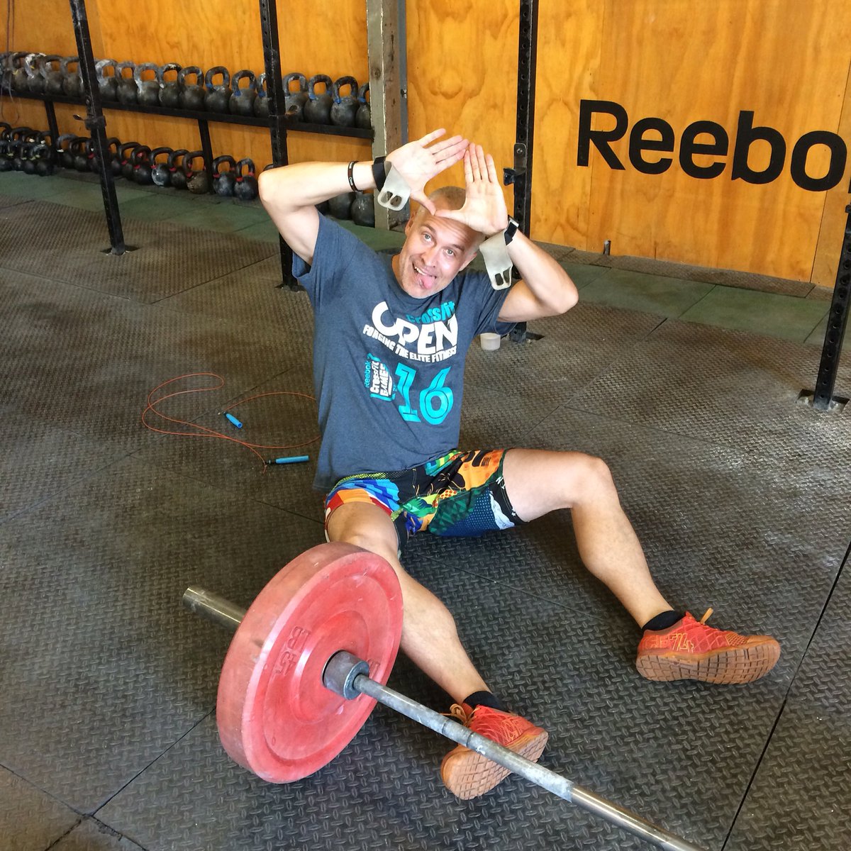 llamus's tweet photo. #iWodfor 16.1 pero tiene cara de repetición.... Me pasa por no entrenar suficiente. @reebokchile @rcfcordillera https://t.co/Ij8jDsySFh