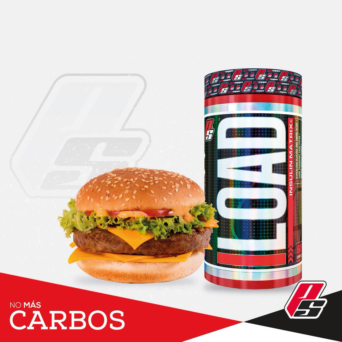 prosupps_chile's tweet photo. iLoad de @prosupps_chile @ProSupps . Ideal para aquellos que tienden a salir de su dieta, di #NOALOSCARBOS https://t.co/GK79U1iEiG
