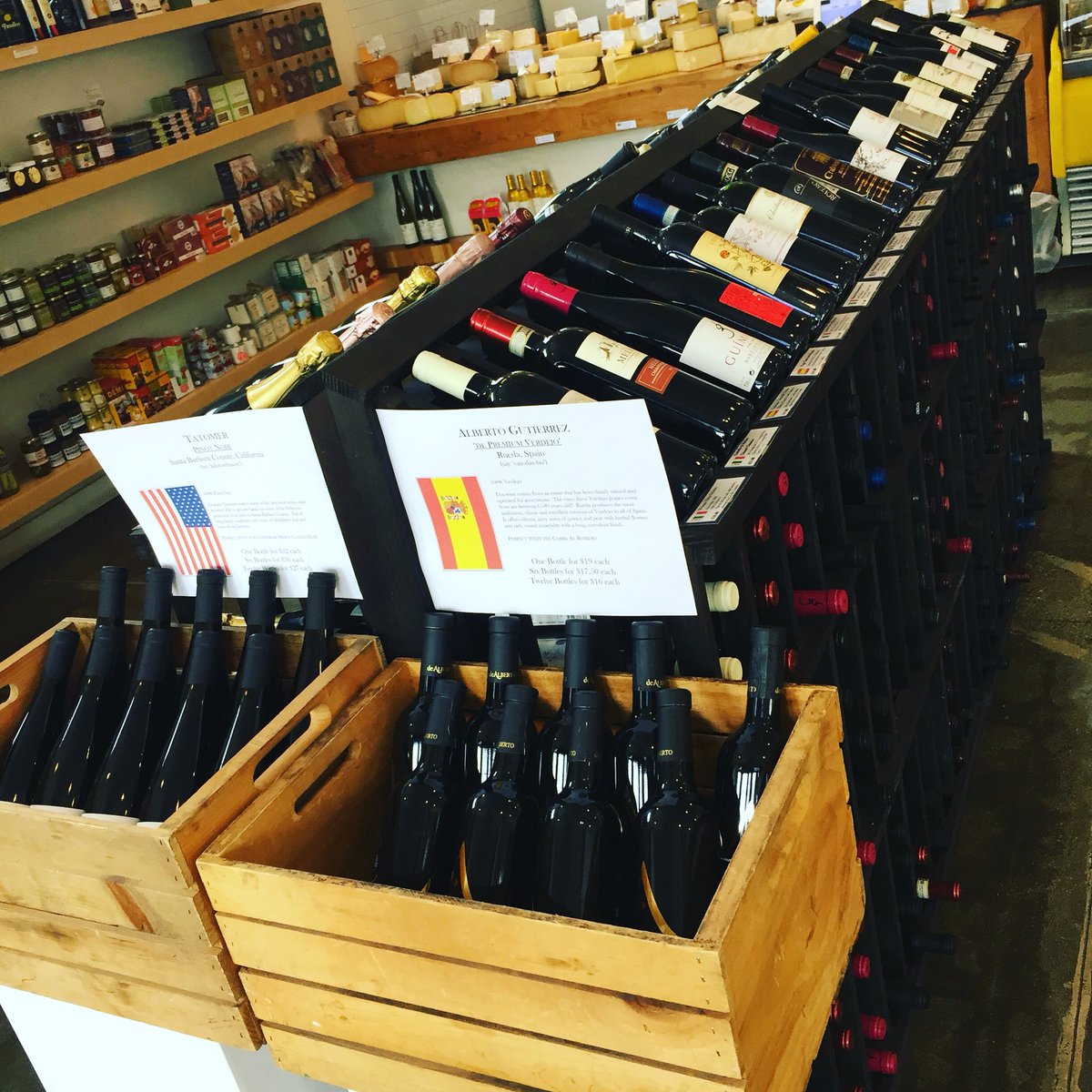 Have you checked out our wine recently? We're always getting in something new. #wineoclock