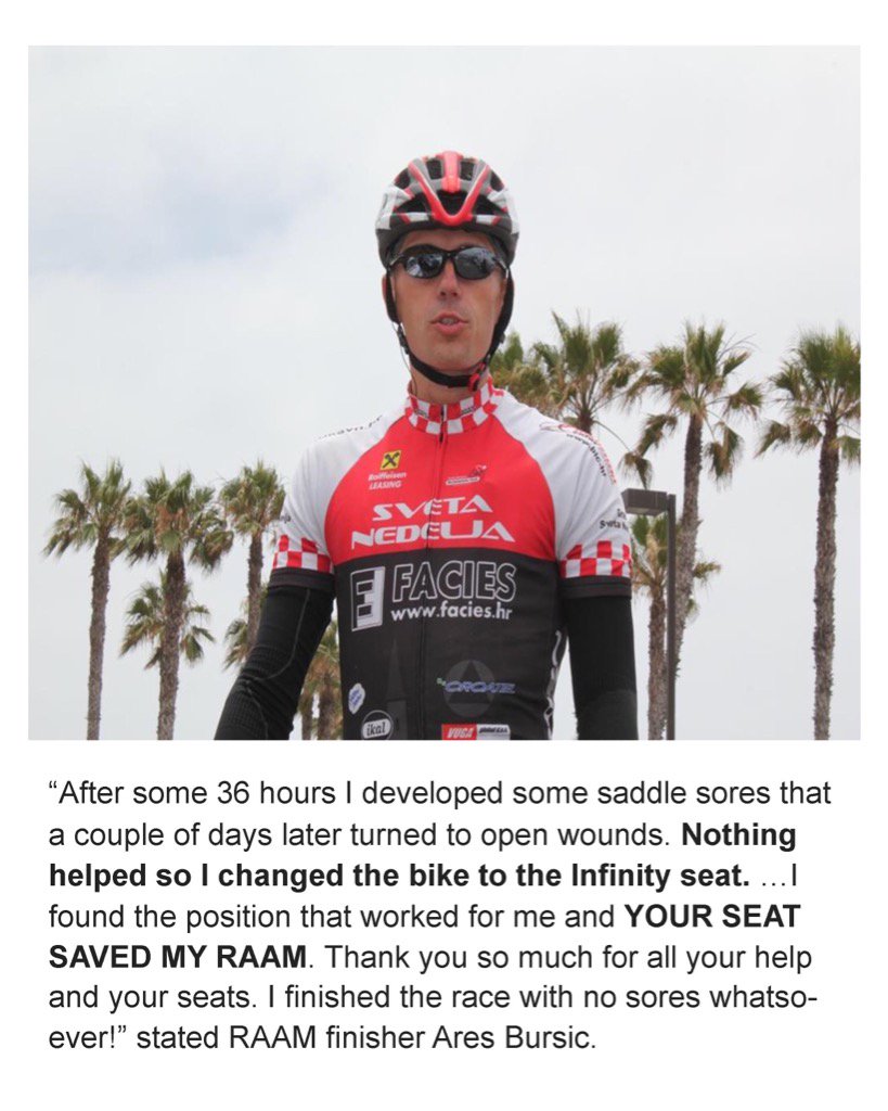 InfinitySeat's tweet photo. https://t.co/JiJXphn0ez 🚴🏻Save $10 use code 1205 #ironman #RAW #raam2015 😬🚵 https://t.co/2ukNzIIGM9 https://t.co/goCQgPJx8a