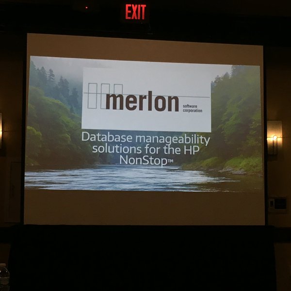 XYPROTechnology's tweet photo. .@SunTUGFL Rob Lesan presentat Database Management Solutions for the #HPE_NonStop @HPE_Servers #Suntug @Connect_WW https://t.co/ejus8etrB3