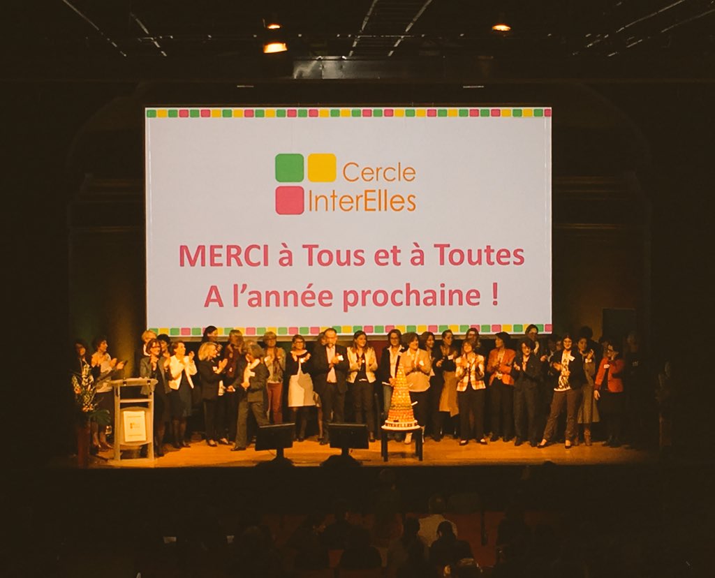 ChloeBroguet's tweet photo. Clap de fin #InterL16 belle célébration des 15 ans! Bravo @InterElles @CatLadousse https://t.co/kIxb2nNs0D