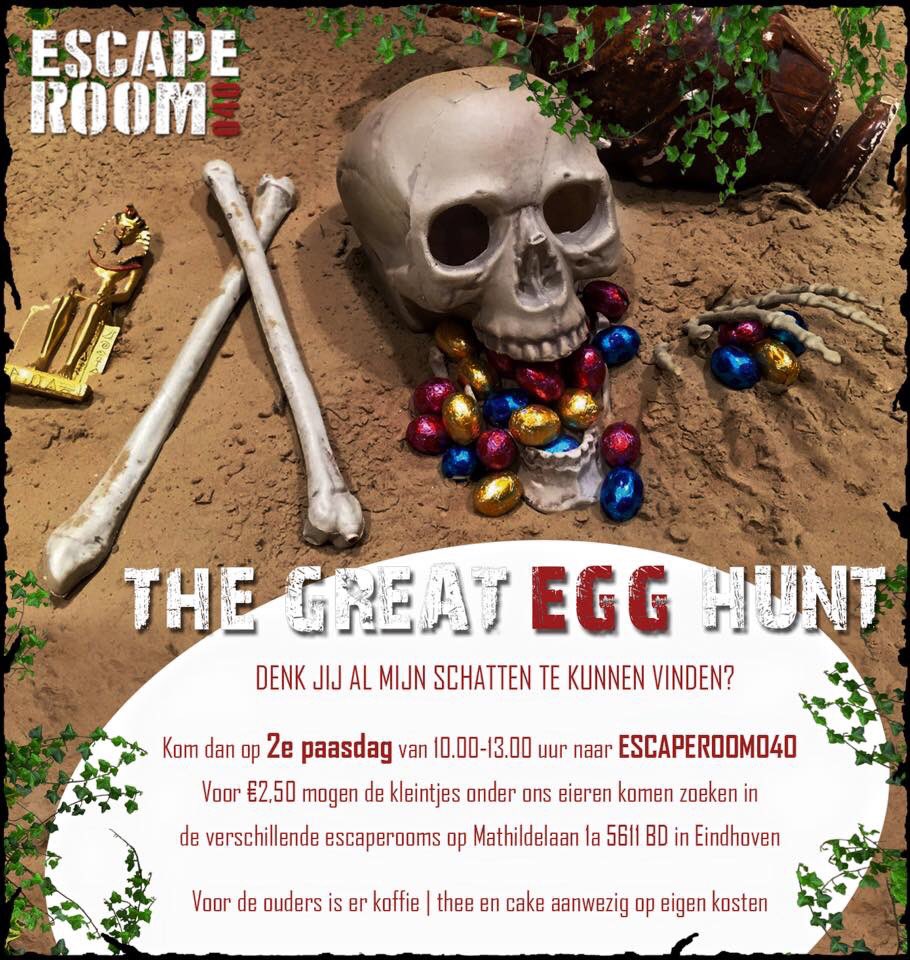 The great egg hunt! Spannendste 2e paasdag ever!