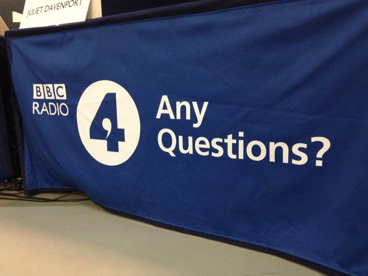 julesbbc's tweet photo. The Castle School Thornbury hosts Any Questions. https://t.co/VXAk0PWmyh
