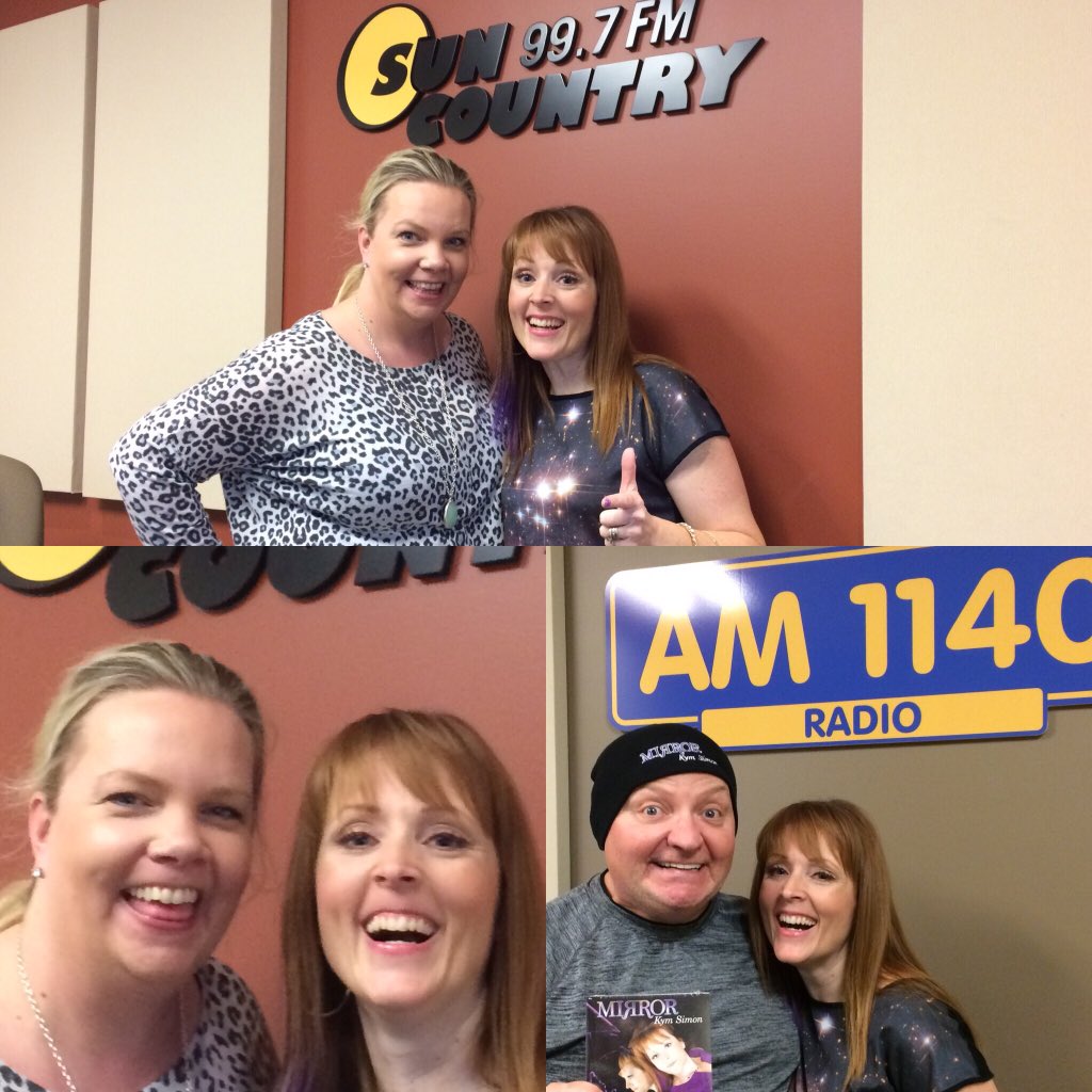 kymsimon's tweet photo. Best time ever @suncountry997 with @Jody_Seeley and Charlie Brown! Oh..our #gopherface.Better than #duckface https://t.co/qmHqXKF3EE