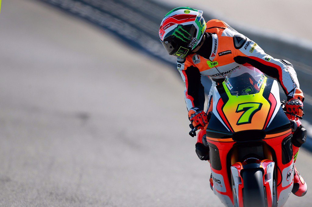7balda's tweet photo. Buon lavoro in questa tre giorni di test! // Good job in these 3 days! 💪 #focused #Moto2 #TestIrta https://t.co/15qjOUY52u