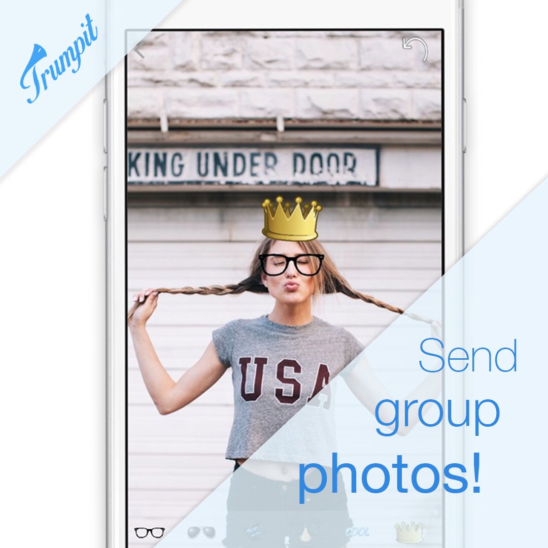 marietaki's tweet photo. Finally, a way to group snap! Check out @TrumpitThat to snap to groups!!!
https://t.co/miVBbtKJFZ #trumpit https://t.co/Smf3VtyCc8
