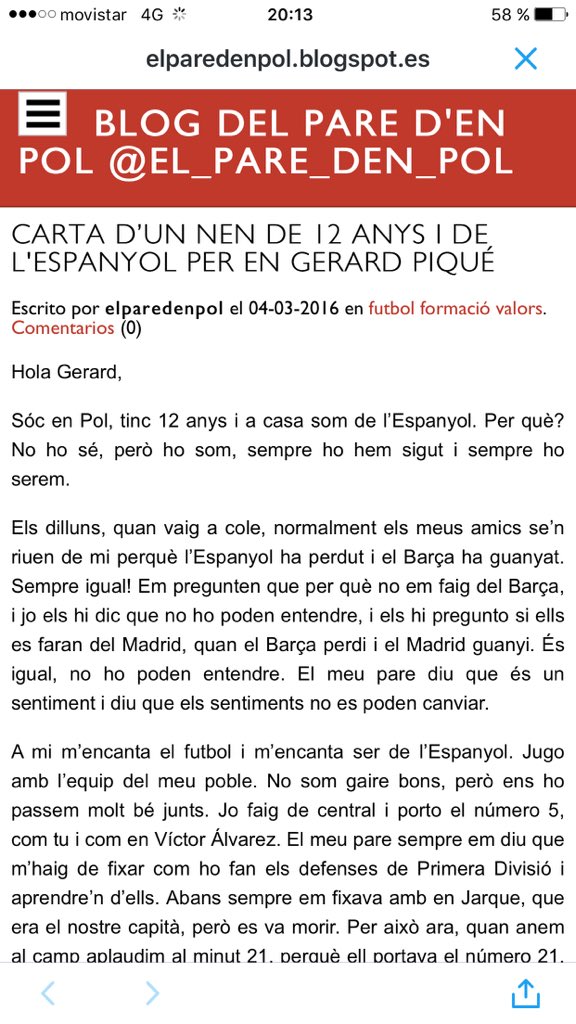 3gerardpique's tweet photo. A l'octubre el teu fill Pol tenia 18 anys i ara en té 12? El curioso caso de Benjamin Button. @El_pare_den_pol 👏👏👏👏👏 https://t.co/ZgWwCE6EV9
