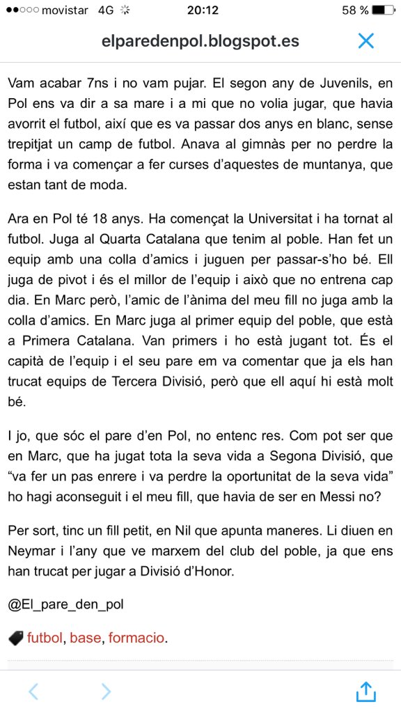 3gerardpique's tweet photo. A l'octubre el teu fill Pol tenia 18 anys i ara en té 12? El curioso caso de Benjamin Button. @El_pare_den_pol 👏👏👏👏👏 https://t.co/ZgWwCE6EV9