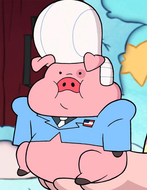Oinks. -never again-