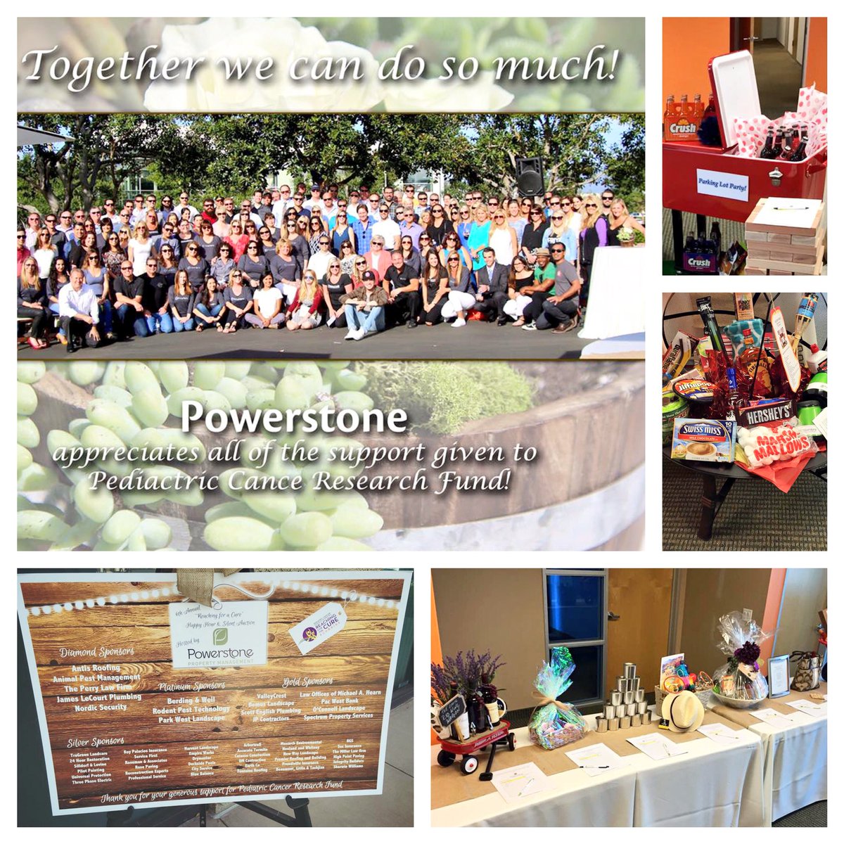 #FBF The @PowerstonePM #Fundraiser for the @PCRF_Kids with Kim Bistrong
#ReachingForTheCure #TMLF #SilverSponsor