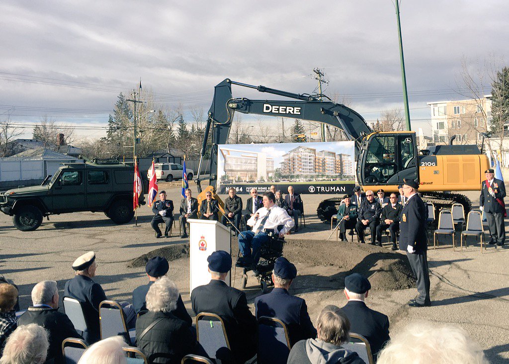 IntFutures's tweet photo. A great morning at the @RCL264Calgary groundbreaking! @kenthehr @DruhFarrell @Trumanhomes @davidswann https://t.co/9SXoD1zvPz