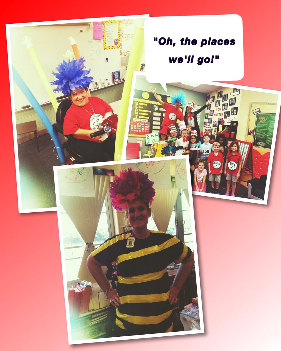 CLESCrocs's tweet image. Crystal Lake celebrates Dr. Seuss!