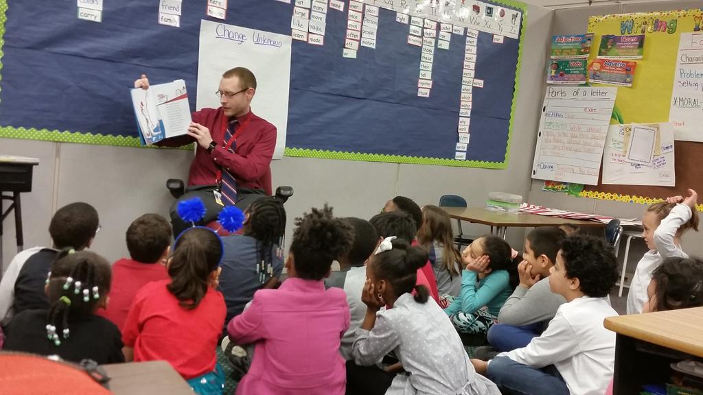 AMESGrade2's tweet photo. Celebrating Dr. Seuss https://t.co/ctRFRgHRxn