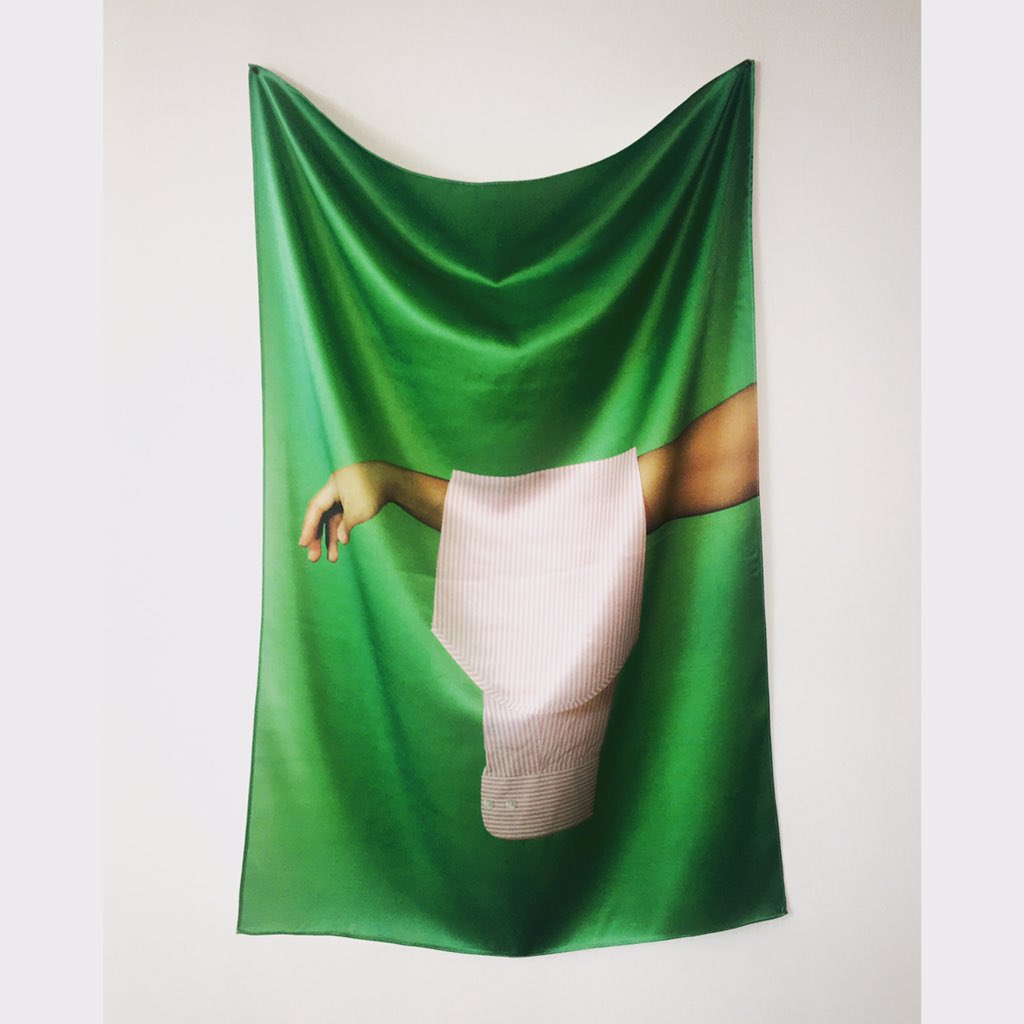ShapeArts's tweet photo. This gorgeous #BenCain digital silk print is currently for sale in our @Paddle8 #artauction: https://t.co/MQ3HlJ4QcI https://t.co/JC0GOZm0xW