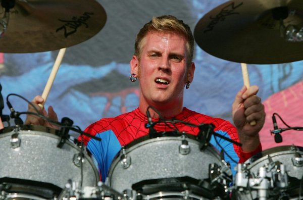 LogieZDK's tweet photo. What does @cajunbCS do when he isen't playing CS? He plays the drums in a spiderman suit @astralisgg https://t.co/zCQT6OQxkW