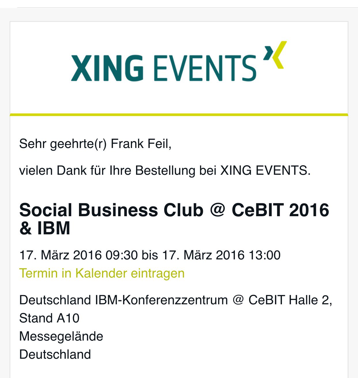Frank Feil Wer Ist Am Start Smcst Meets Ibm Cebit Socialbusinessclub T Co Xyrbaonyr1