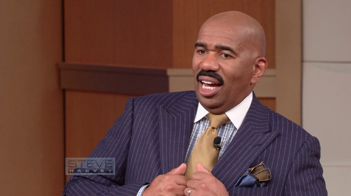 IAmSteveHarvey's tweet photo. #AskSteve You go to college to become a hustler! https://t.co/HSzOUmiA4r https://t.co/slZehNxJYh