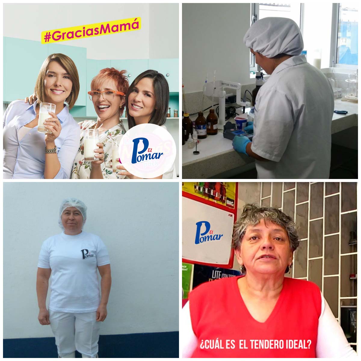 LacteosPomar's tweet photo. Se acerca el día de la mujer y nosotros sacamos pecho por contar con las más talentosas del mundo :) https://t.co/r19TeBZiYb