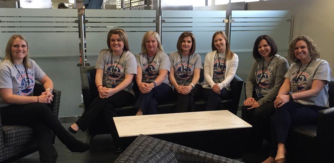 TrueMfgJobs's tweet photo. We love our Employees! Here is a great photo of the Talent Acquisition Team celebrating Employee Appreciation Day! https://t.co/wTwnipMJaC