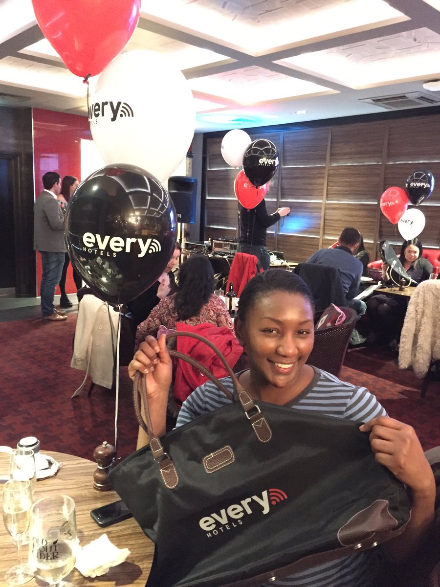 AlexShebar's tweet photo. Presents from @every_hotels! It's a beautiful travelling bag and selfie stick. And so, a selfie! #getuptoeverything https://t.co/RMK3zOYsSh