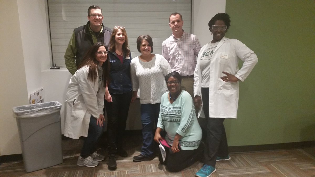 ButtonLR's tweet photo. Enjoyed our learning experience at Monsanto today! Garden ready - get ready students & staff @eastcarymiddle #ImpPD https://t.co/u7kWQ7QhGW