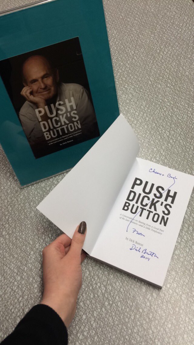 BGSUFS's tweet photo. Check out our awesome raffle prize for the #FalconInvitational! A signed copy of @PushDicksButton's book! https://t.co/waW0E3Q785