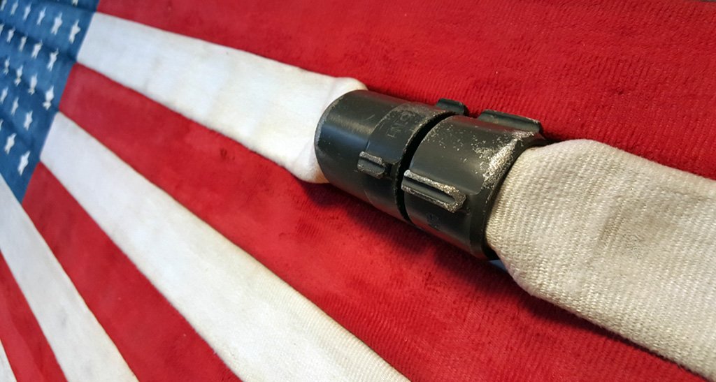 abc3340's tweet photo. PHOTOS: @AlabasterFire crafts fire hoses into an amazing American flag 🇺🇸 https://t.co/jMbTuaP2FC https://t.co/LcGYYZfSA9