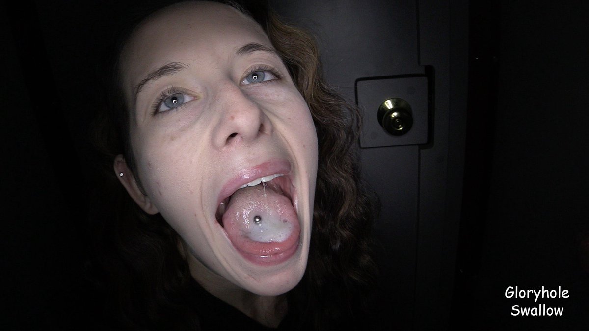 Erika gloryhole swallow