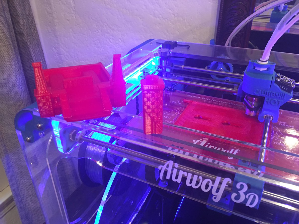 3D Printing a Craftsman style birdhouse this weekend with <a href="/TonerPlastics/">Toner Plastics, Inc.</a> filament on <a href="/airwolf3d/">Airwolf3D</a> printer