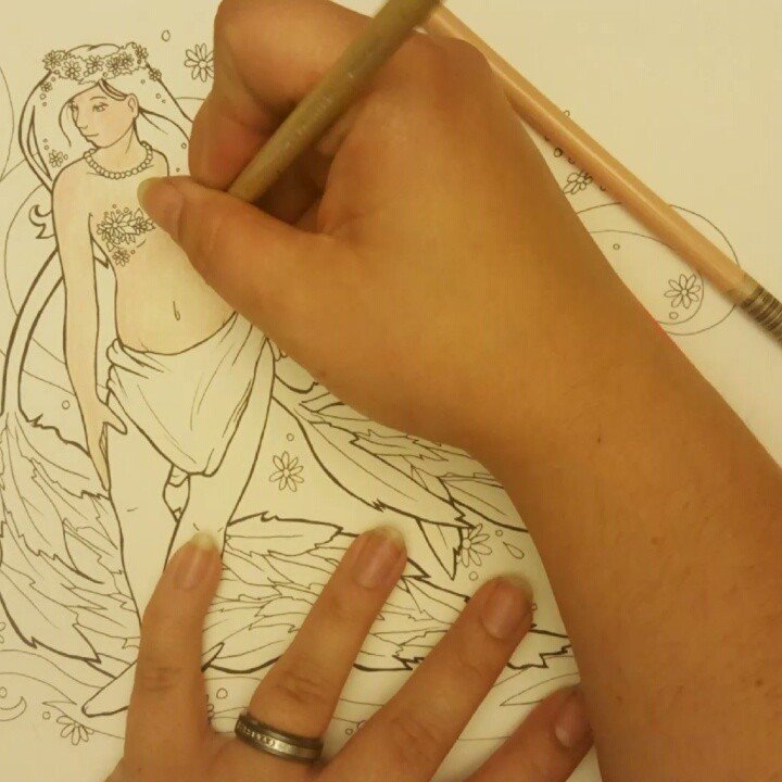 LifeAtWarpSpeed's tweet photo. Playing with a time lapse as I start coloring... #timelapse #art #coloredpencils #prismaco… https://t.co/Rg5QCZCGlB https://t.co/ik7SRKQS1Y