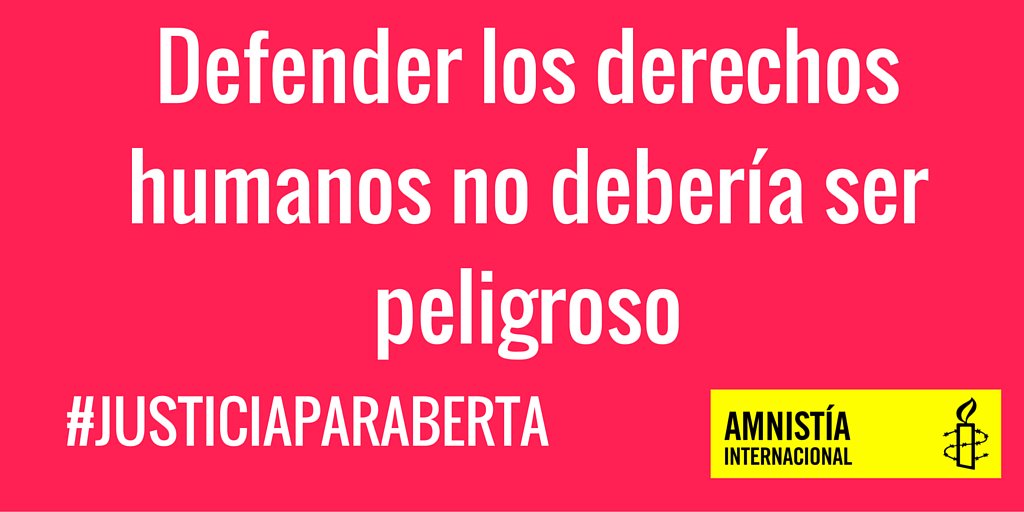 AIPuertoRico's tweet photo. Defender derechos no debería ser peligroso .@JuanOrlandoH garantice que no pase de nuevo #JusticiaParaBerta https://t.co/nvDrXXDSrW