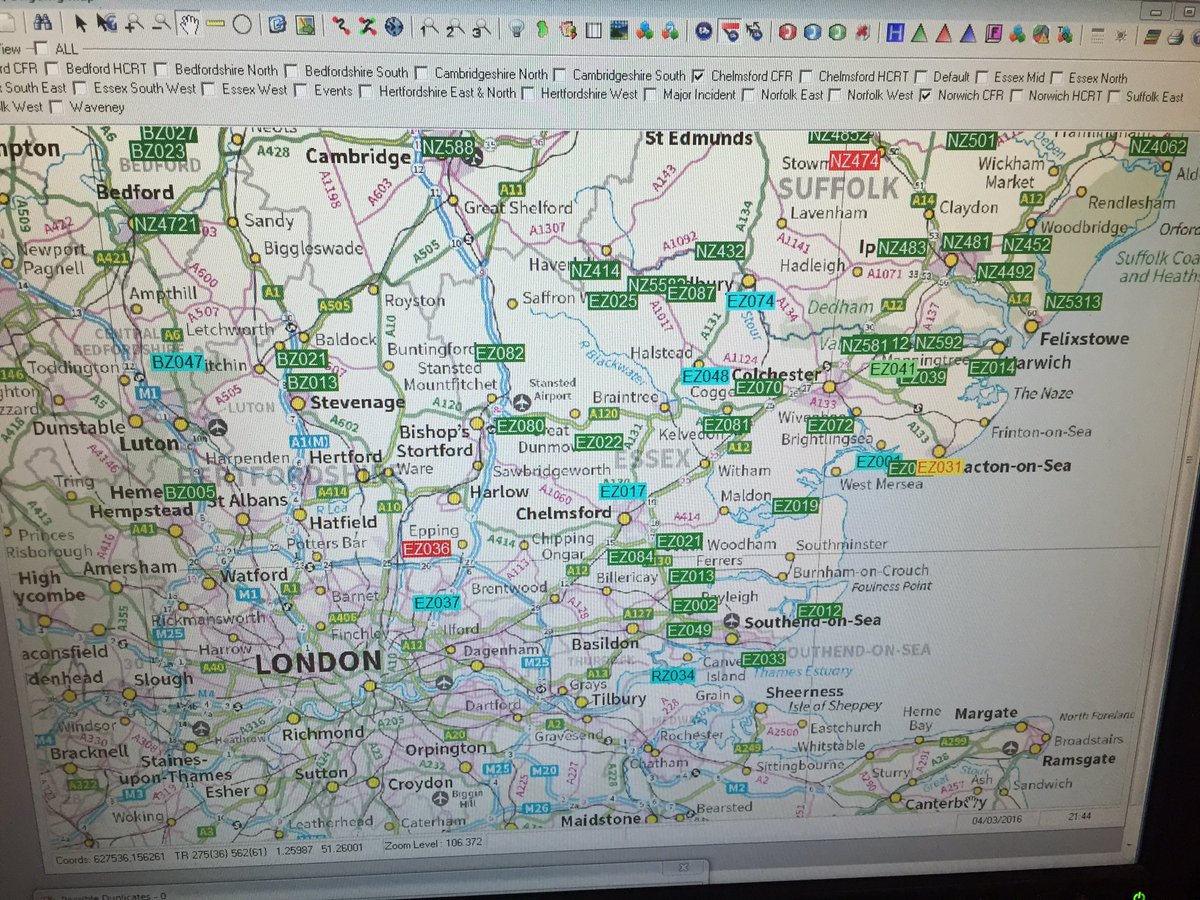 EEAST_CFRS's tweet photo. Thank you for the 76 groups now on duty.  @JonEEAST @Essex_CFR_Mgr @BedsHertsCPM @Suff_CFR_Mngr @Norfolk_CFR_Mgr https://t.co/2mdBPjYN7V