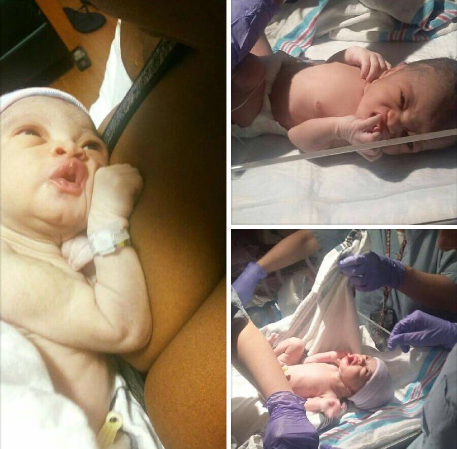 LadyLaVena's tweet photo. "And we've got a new great-grand! Welcome to our world #DavidIsrael;) We just love you!" πΌπ½ https://t.co/Q6tK1xwuQQ