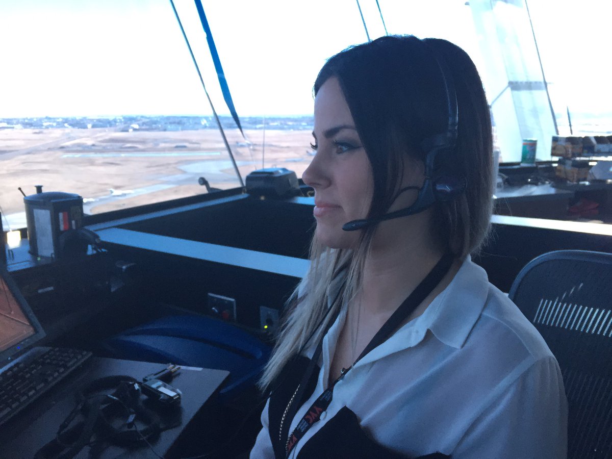 SDM_Harris's tweet photo. Plane spotting at one of the best seats in the house @FlyYYC Air Traffic Control Tower: 360 degrees of the Prairies https://t.co/wOmTD18YyO