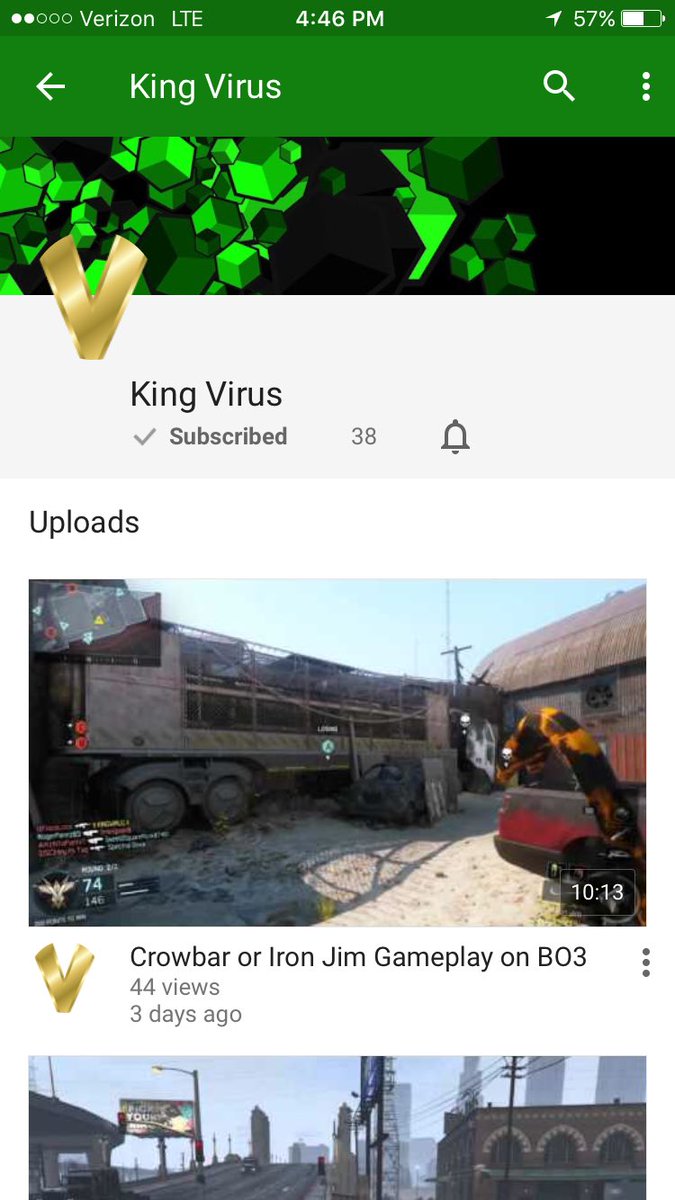 dbthacker's tweet photo. Go subscribe to my son King Virus on YouTube https://t.co/GWYXsUjKRb