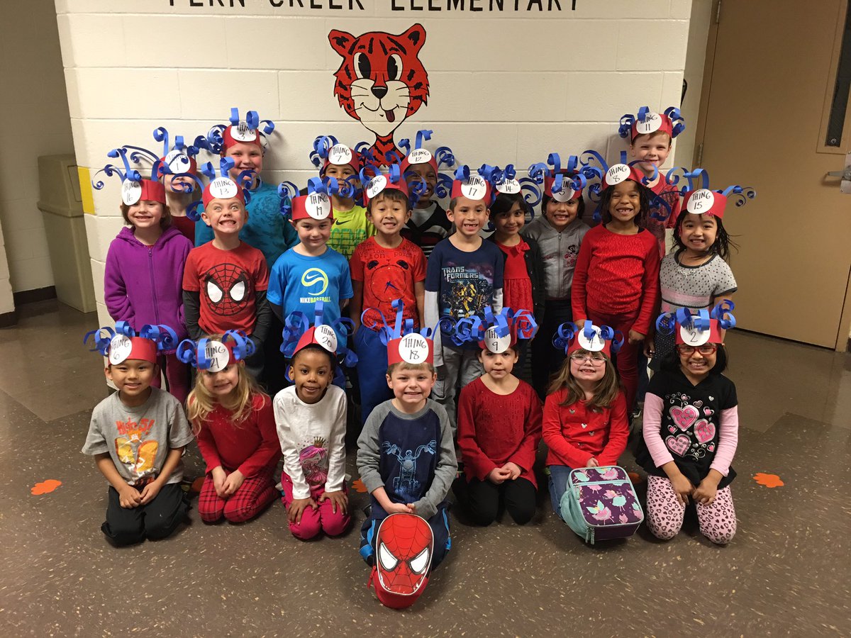 Students at FCES celebrate "I Love to Read" week!