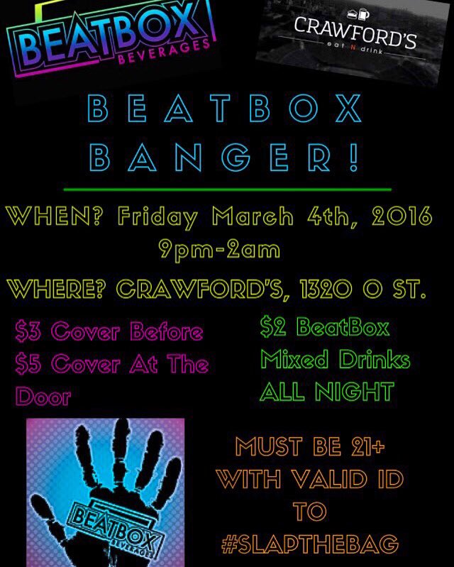 BeatboxNebraska's tweet photo. Tonight is the night! Get your #BeatBoxBanger tickets &amp; let's start the weekend off right 🎉🤘🏽 https://t.co/nK84KDKorX