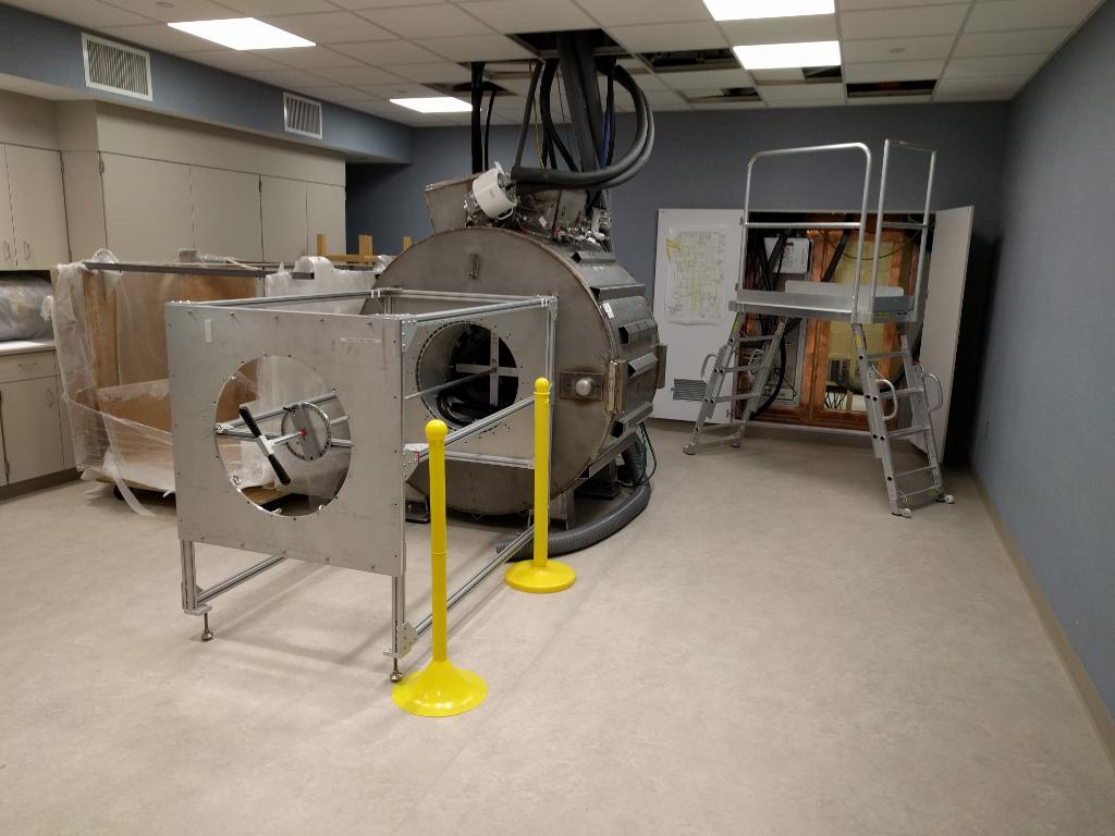 MayoRadiology's tweet photo. New @MayoClinic #compact3TMRI scanner should be up to field end of next week, and ready for scanning by end of March https://t.co/0PMn0iq4P1