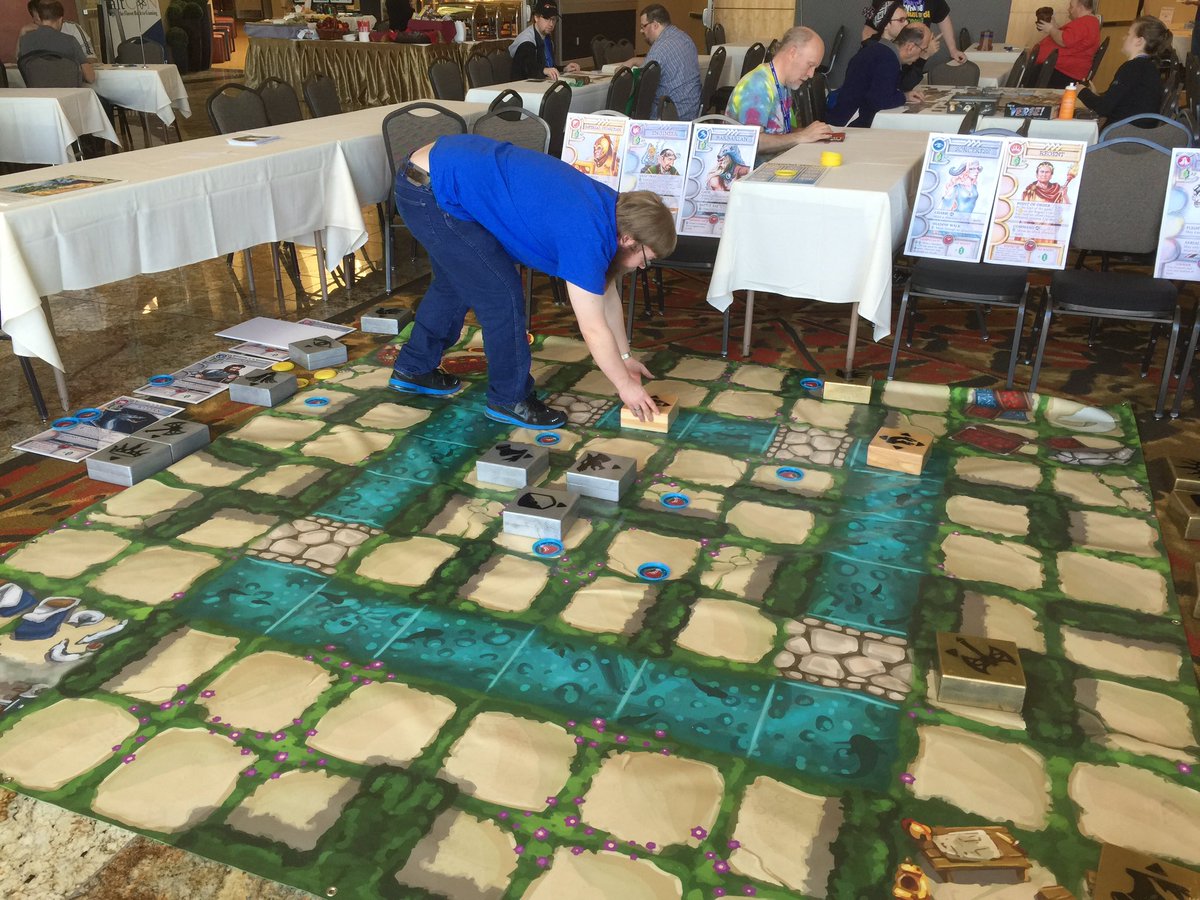 playbmg's tweet photo. Just one more day to play our life-size version of Imperial Harvest! Come see us at #SaltCON tomorrow from 11:30-2pm https://t.co/lpzndbOvV4