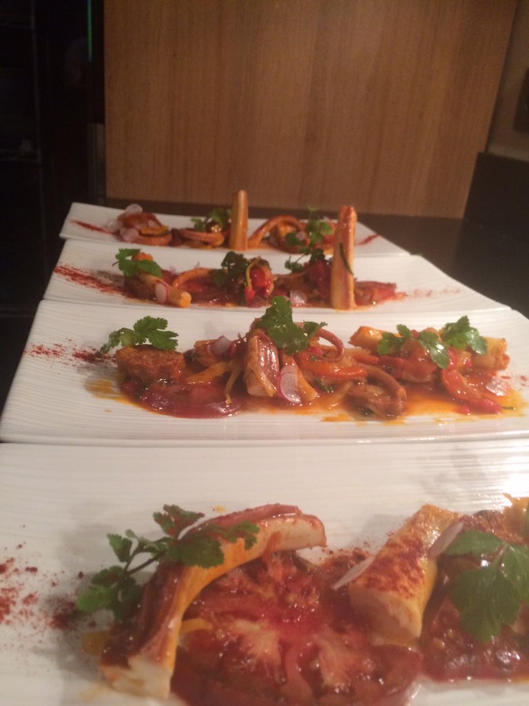 carsonhill's tweet image. Octopus braised !