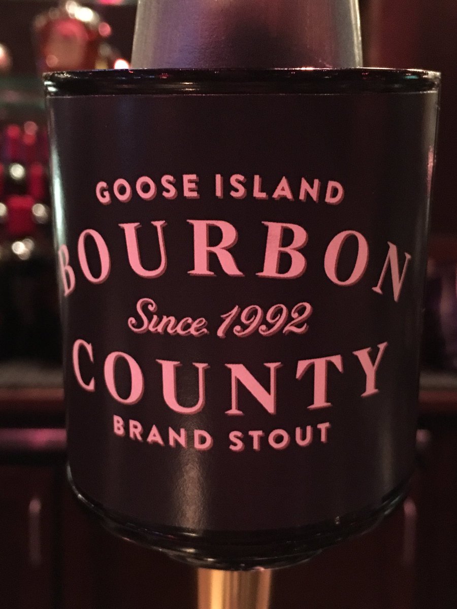 rrglakeville's tweet photo. @GooseIsland Bourbon County now flowing! #craftbeer https://t.co/I9NHBAz45a