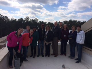 jsinarski's tweet photo. @eastcarymiddle teachers getting hands-on experience from @EPA @EPAresearch to bring back to classroom #ImpPD https://t.co/ANfNZLvhVS